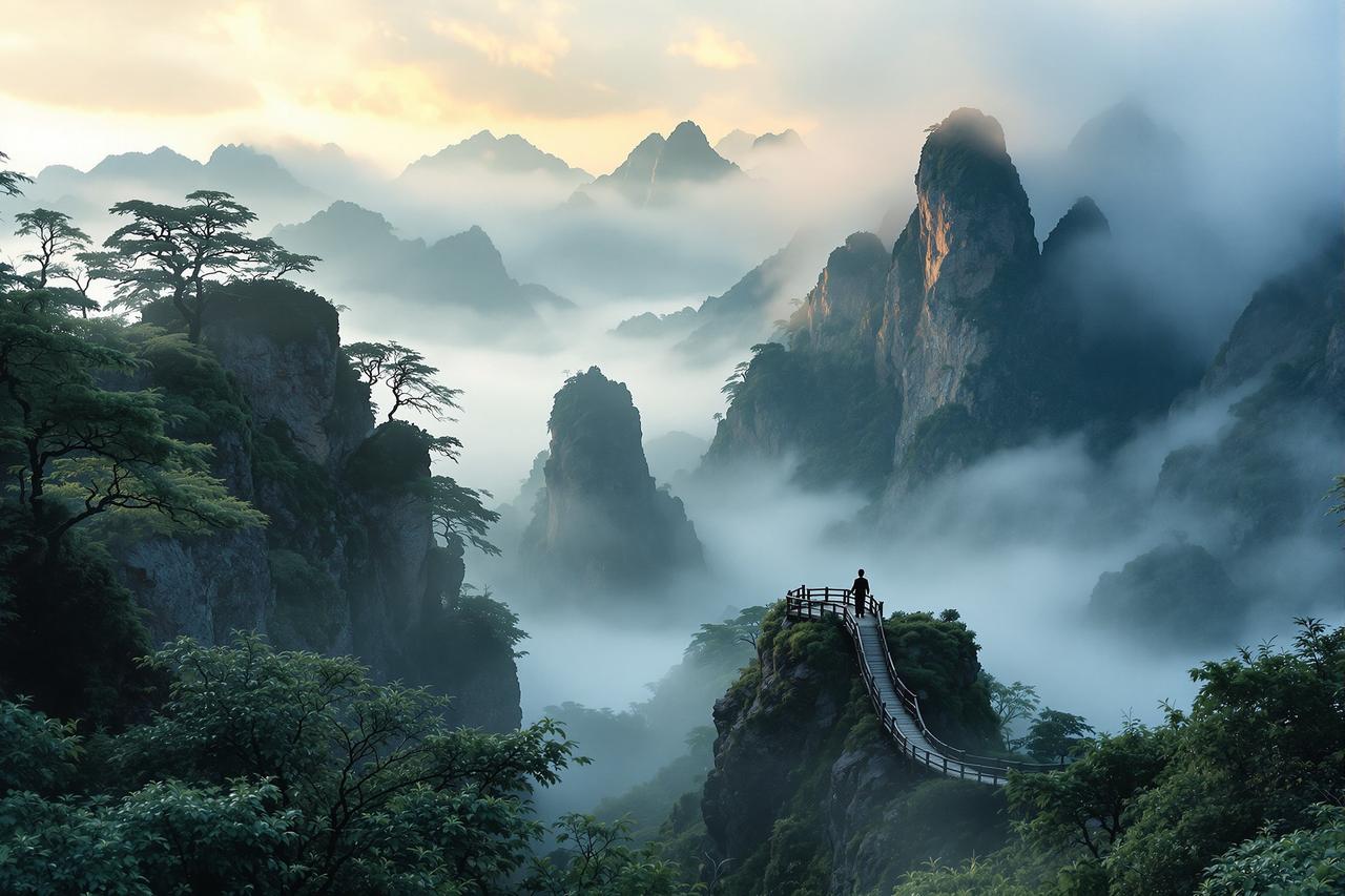 快播在线作品《山海之间》海报